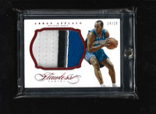 Arron Afflalo 2013-14 FLAWLESS PATCHES RUBY RED Parallel #/15 Orlando Magic UCLA