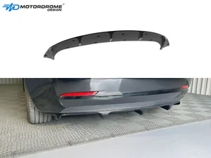 HECKDIFFUSOR FÜR TESLA MODEL 3 (2017-2023) ABS GLANZ SCHWARZ - Bild 1 von 5