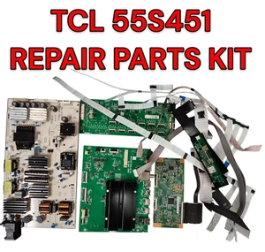 TCL 55S451 REPAIR PARTS KIT (MAIN 30800-000879 , POWER SUPPLY 30805-000297 ) - Picture 1 of 11