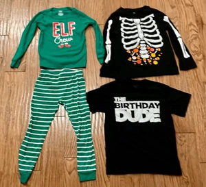 Boys 5t holiday Christmas Halloween birthday bundle - Picture 1 of 8