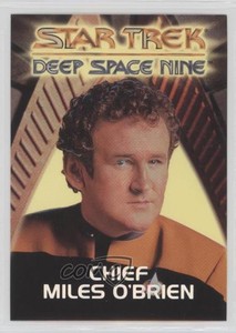1993 SkyBox Star Trek Deep Space Nine Series Premiere Chief Miles O'Brien 1md