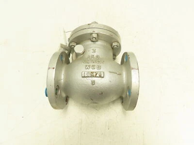 Neway API594 Swing Check Valve 3" Flanged RF WCB Steel Class 150 - Image 1 of 4