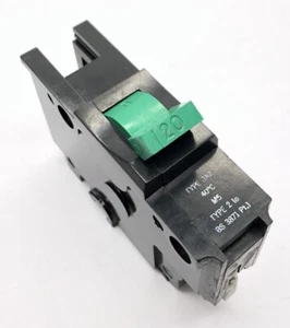 Federal Electric STABLOK 20Amp BNA Type 2 Single Pole MCB Breaker BNA1P20 M5 - Picture 1 of 4