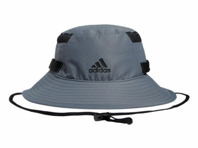 ¡NUEVO! Sombrero cubo de golf Adidas [L/XL] para hombre UPF 50 Aeroready Victory III-gris/negro Foto 1 de 3