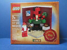 NEW, FACTORY SEALED 2011 LEGO LIMITED EDITION HOLIDAY ROOM #3300002 - TWO OF TWO