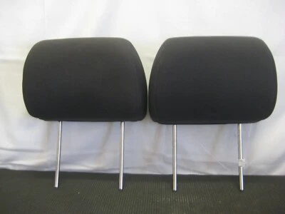 MITSUBISHI RAIDER 2006-2009 OEM ASIENTOS DELANTEROS REPOSACABEZAS REPOSACABEZAS NEGRO CARBÓN Foto 1 de 4