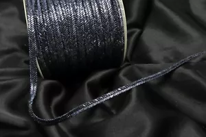Braid 1/4" 6mm Gunmetal Grey Per 10 Yards Sewing Trim - Picture 1 of 1