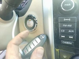 Used Ignition Switch fits: 2013 Nissan Altima AT CVT push button switch Grade A - Picture 1 of 21