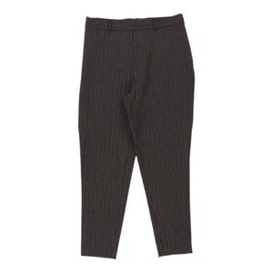 Pantalón a Rayas Les Copains - 32W Reino Unido 14 Algodón Marrón - Imagen 1 de 11