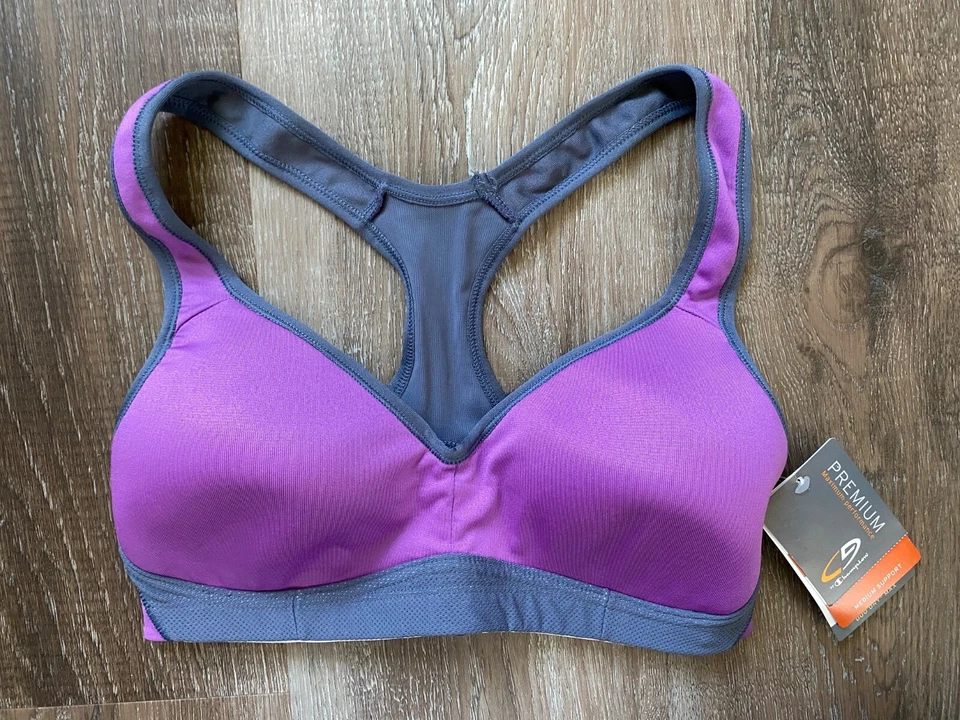 Sujetador deportivo C9 by CHAMPION~NUEVO CON ETIQUETAS Duo Dry Max soporte medio fitness~talla pequeña~NUEVO Foto 1 de 4