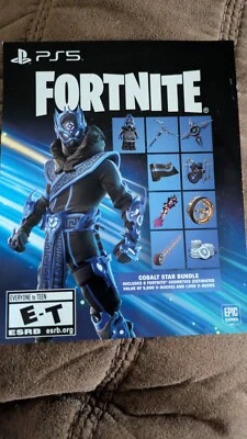 Fortnite Cobalt Star Bundle + 1000 V-Bucks PS5 PS4 NTSC Código EE. UU. Foto 1 de 2