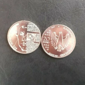 Moneta commemorativa 20 € 500 anni della Riforma 2017 A STGL da 5 aste senza spese di spedizione - Foto 1 di 1