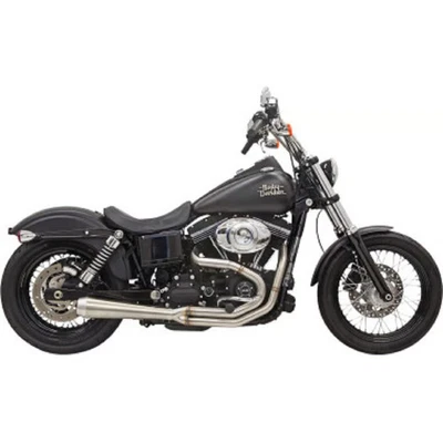 Sistema de escape Road Rage 3 2 en 1 (acero inoxidable) para Harley 1X52SS 09-19 Foto 1 de 4