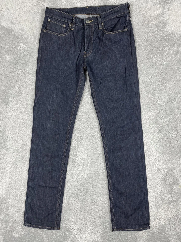 Pantalones de mezclilla ajustados Levi's 511 Commuter para hombre 32x32* índigo oscuro elásticos repelentes al agua Foto 1 de 4