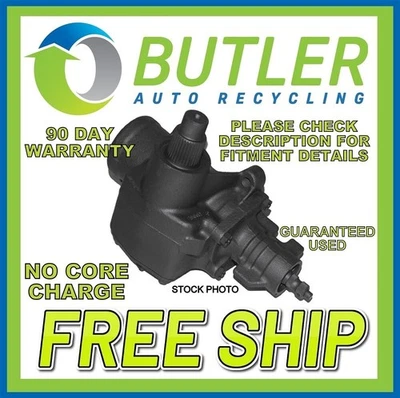 186K Mile EXPRESS 3500 VAN Steering Gear Box 17 18 19 20 21 OEM WTY 90Day Warra - Image 1 of 4