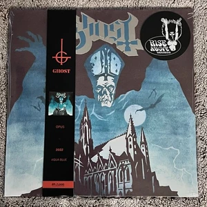 Ghost Opus Eponymous 2022 Aqua Blue Vinyl Extremely rare Sealed Hand # To 1,000 - Foto 1 di 5