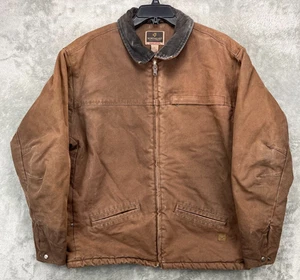 Northeast Outfitters Men’s Sherpa Lined Jacket XL Brown Pockets - Picture 1 of 10