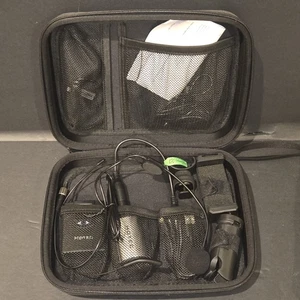 HOTEC UHF Wireless Cuffie Microfono Lavalier Lapel Mic con Trasmettitore Bodypack - Foto 1 di 10