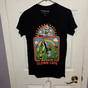 Camiseta Terrifier Película de Terror Payaso Café Talla Pequeña Arte El Payaso - Imagen 1 de 4
