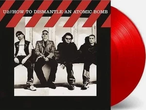 U2 How To Dismantle An Atomic Bomb Limited Edition Red Vinyl LP Album 20198 - Picture 1 of 12