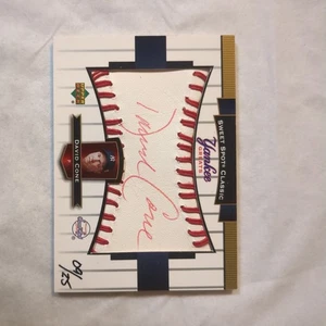 2003 Upper Deck Sweet Spot Classic David Cone Golf Auto 9/25 Yankee Greats - Picture 1 of 4