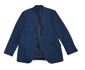 J.Crew Ludlow Men's Wool Blazer Jacket Blue Size 42R Vitale Barberis Canonico - Picture 1 of 14