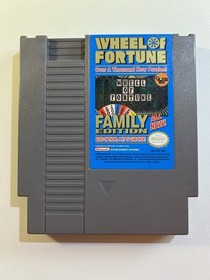 Wheel of Fortune Family Edition for Nintendo NES 1990