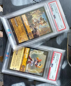 2024 LORCANA (EN4) - MICKEY & MINNIE MOUSE (Foil) #16 & 17 (Pair) - PSA MINT 9's - Bild 1 von 1