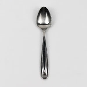 Retroneu Rebecca Pattern 18/8 Stainless Oval Soup Spoon 6.63 Inches South Korea - Picture 1 of 5