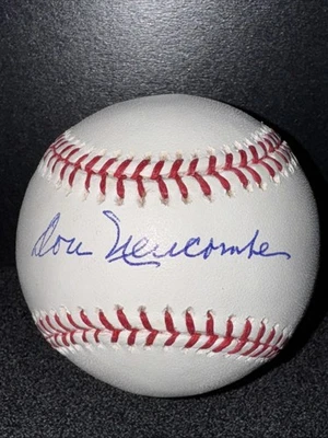 Don Newcombe Autographed Signed Official Major League Baseball BAS Beckett - Image 1 of 4