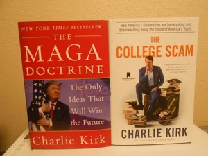 2020  CK 1st Edition Maga Doctrine HB & 2022 CK The College Scam HB - Bild 1 von 5