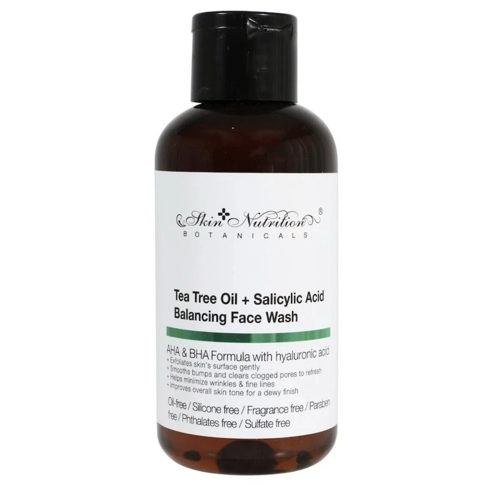 2 pack - Skin Nutrition Botanicals Tea Tree Oil + Salicylic Acid Face Wash - Image 1 of 1