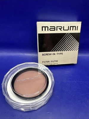NOS Marumi 55mm CC F-DL Fluorescent Japan Made Screw-In Type Lens Filter 55 mm - Image 1 of 4