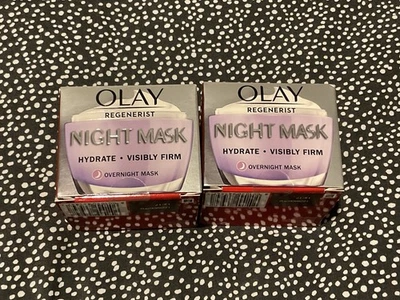 Olay Regenerist Night Mask 2 x 50ml New - Image 1 of 4