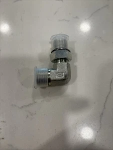 9/16"x 11/16 90 Deg Hydraulic Hose Elbow QA8G - Picture 1 of 5
