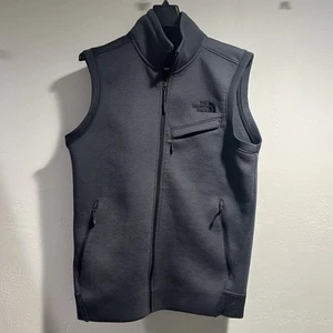 Chaleco North Face Apex Hombre Pequeño Chaleco Gris Cremallera TNF Cuello Simulado Gorpcore - Imagen 1 de 12