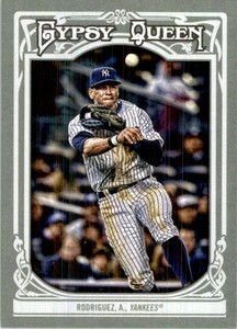 2013 Topps Gypsy Queen Alex Rodriguez New York Yankees #6