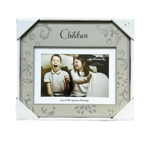 Punze Kinder 4 x 6 Bilderrahmen Floral - Bild 1 von 2