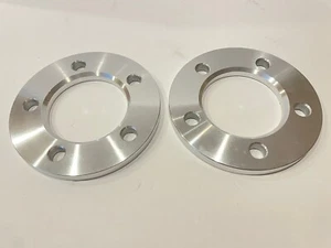2PCS Wheel Spacers Adapters 12mm Thick 5X4.75 to 14X1.5 Holes 15.2 MM 87.1 Bore - Picture 1 of 4
