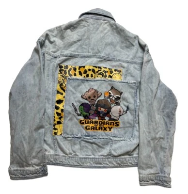 Solo para mujer. Chaqueta vaquera Marvel Guardianes de la Galaxia XS. Disney Groot  Foto 1 de 4