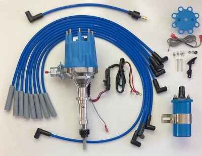 Distribuidor International Scout Blue Hei 392 345 304 266 + bobina 45K + cables EE. UU. Foto 1 de 4