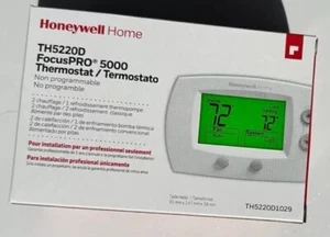 Honeywell TH5220D1029 Focus Pro 5000 Non-Programable Thermostat - Picture 1 of 1