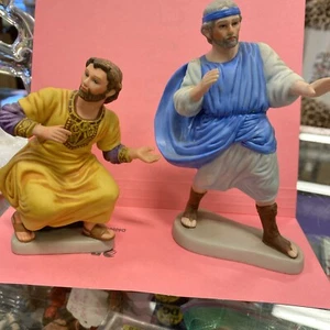 Franklin Mint Figurine Porcelain 1989 ‘James The Less’ And ‘Jude’ - Picture 1 of 17