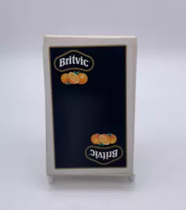 Waddingtons BRITVIC Orange Playing Cards Boxed full deck with jokers - Picture 1 of 4