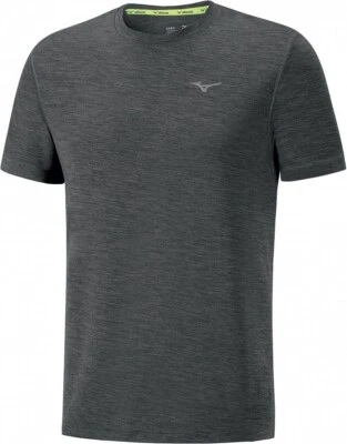Mizuno Impulse Core J2GA751907 Running T-Shirt Men's Gray Crew Neck Short Sleeve - Image 1 of 4