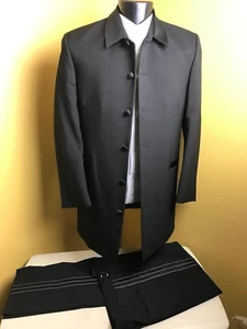 RARO smoking Ecko unltd 6 bottoni taglia 40R pantalone 34 vita - Foto 1 di 12
