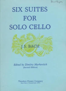 Six Suites for Solo Cello, Based on the Manuscripts of J P Kellner, J J H West.. - Picture 1 of 1