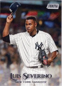 2019 Stadium Club #119 Luis Severino New York Yankees - Picture 1 of 2