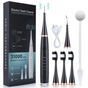 Ultrasonic Dental Scaler Electric Tooth Cleaner Calculus Remover Teeth Whitening - Picture 1 of 27