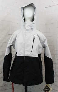 Volcom V.Co Aris Insulated Gore-Tex Snow Jacket, Womens Medium Cloud Grey - Picture 1 of 6